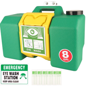 Portable Eyewash Station OSHA-Approved Emergency - 8 /9/10 and 12 Gallons capacity/ Wall Mounted
