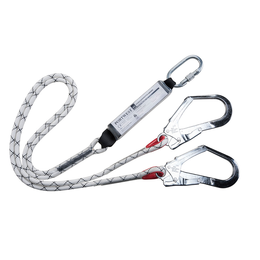 FP55 - Double Kernmantle 1.8m Lanyard With Shock Absorber