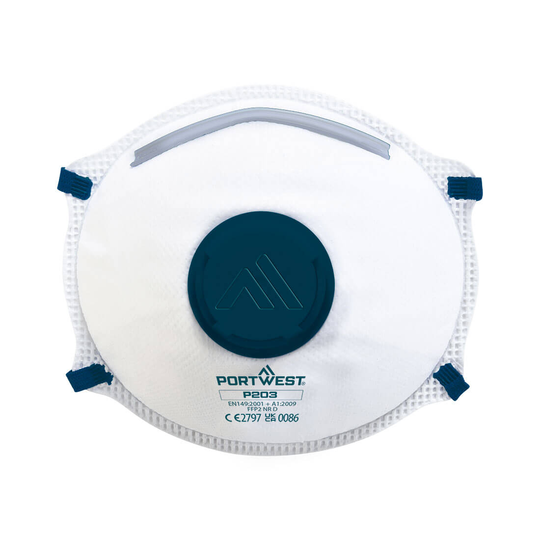 P203 - FFP2 Valved Dolomite Respirator (Pk10)