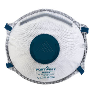 P223 - FFP2 Carbon Valved Dolomite Respirator (Pk10)