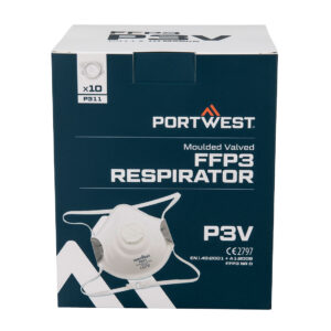 P311 - Moulded FFP3 Valved Respirator (Pk10)